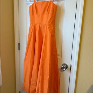 Kate Spade Bold Orange Dress